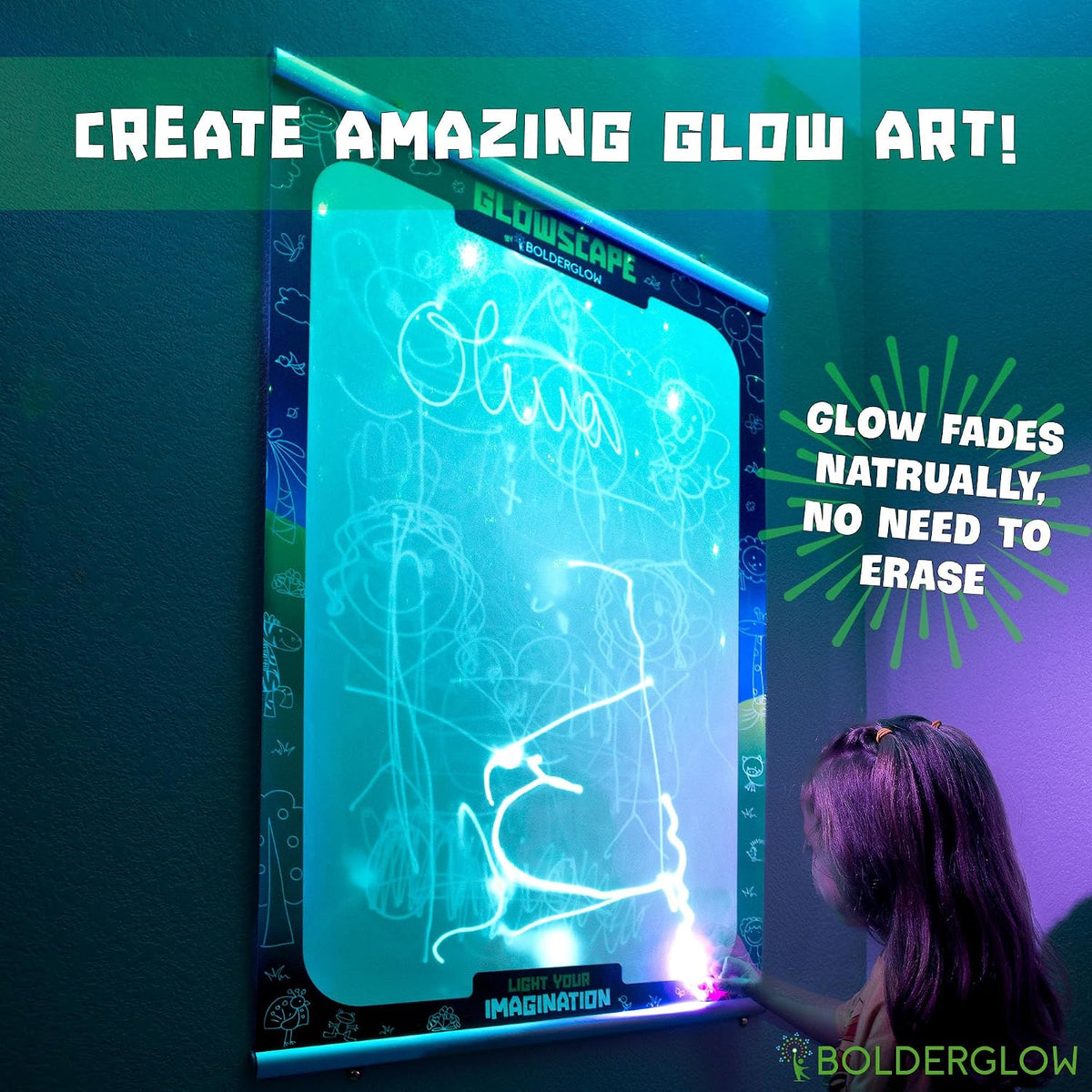 Bolderglow Glowscape: Light-Up Art Board