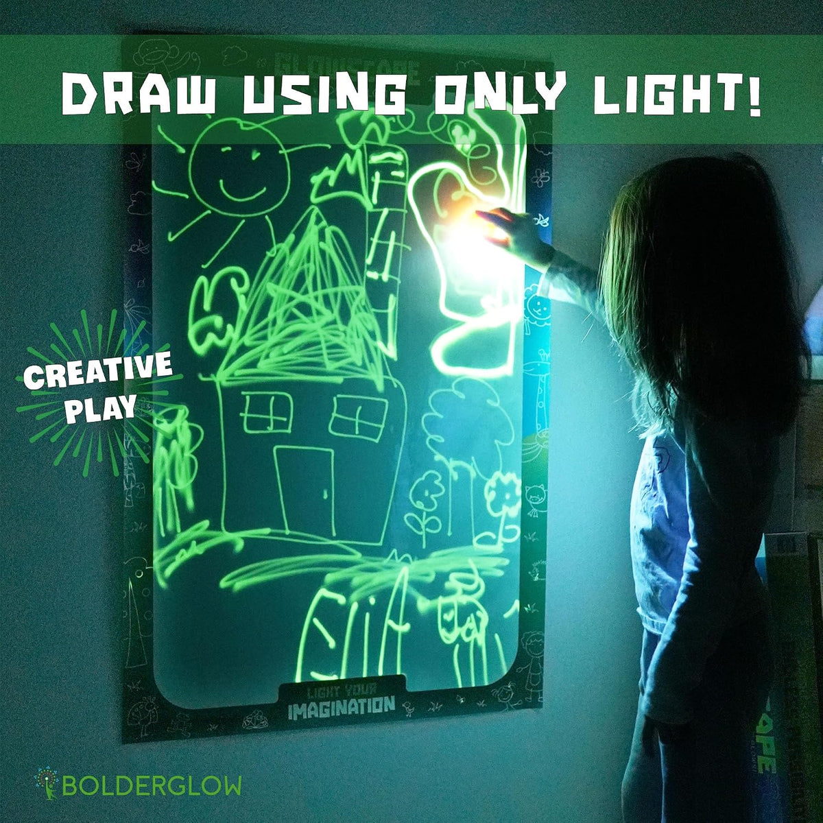 Bolderglow Glowscape: Light-Up Art Board